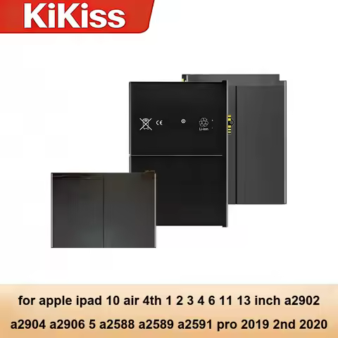 Battery For Apple iPad 10 Air 4TH 1 2 3 4 6 11 13 Inch A2902 A2904 A2906 5 A2588 A2589 A2591 Pro 201