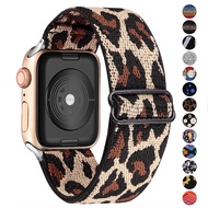 [HOT JUXXKWIHGWH 514] Scrunchie สายยางยืดสำหรับ Apple Watch Band 6 5 4 3 2 1 38มม. 40มม. 42มม. 44มม. ห่วงไนลอนสำหรับ Iwatch 6 Se 5/4/3 2สร้อยข้อมือผู้หญิง