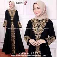 YM DeFashion Gamis ABAYA TURKEY kania H165 Bordir bahan JETBLACK (1 dress tanpa Jilbab) / Pakaian Muslim ABAYA TURKEY / Dress Muslimah ABAYA TURKEY / Dress Maxi Emma ABAYA TURKEY / Gamis Modern ABAYA TURKEY / Gamis Syari