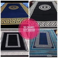 KARPET CARPET 3D VELVET DESIGN CHANNEL VIRAL MURAH ANTI HABUK