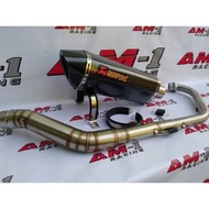 Akrapovic Exhaust New Vixion/Old/NVA/NVL/R15 VVAV3/ Worm