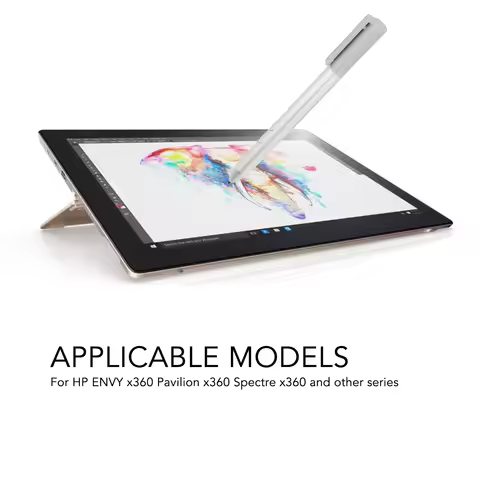 Pen Sensitive Active Pen 4096 Level Pressure Sensing for Pavilion X360 14 Dh0xxx for ENVY X360 15 Ar
