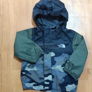 TNF Dryvent Camo Jacket Toddler jaket waterproof anak Original