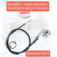 GEARBOX PLUS KABEL SPEEDOMETER (KEH) MEGA PRO NEW TIGER NEW MEGA PRO