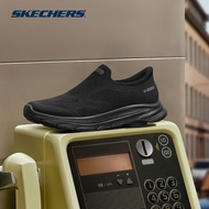 Skechers Men Slip-Ins GOwalk 8 Pelayo Walking Shoes - 216784-BBK Air-Cooled Goga Mat Kasut Sneaker C
