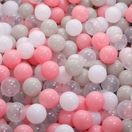 100 pi Plastic Balls 5.5cm - 7.5cm Hola Many Colors