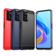 For OPPO A76 A77s A77 A78 4G A79 5G OPPO A80 A93 A96 4G A97 A98 5G Case Shockproof TPU Carbon Fiber 