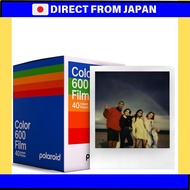 Polaroid Instant Film, Color Film for 600-x40 Film Pack, 40 Sheets, White Frame (6013)