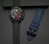 錶帶屋 完全替代沛納海  精工 萬寶龍20mm 22mm 白色 黑色 藍色防水矽膠高級錶帶