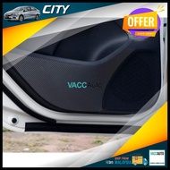 Honda City GM6 T9A 6th Door Panel Protector Sticker Carbon Style City (2014-2019) Vacc Auto Car Acce