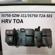 💯HONDA ACCORD TAO,T2A,HONDA CRV POWER WINDOW SWITCH (MAIN)(ORIGINAL)(37 PIN)(35750-SZW-J11) (35750-T2A-A01)