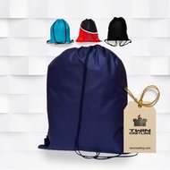 Plain Drawstring Bag - String Bag - Beg Tali Kosong - Beg Tali - Twin Castling