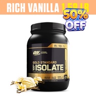 [ส่งฟรี!!] Optimum Nutrition Gold Standard Isolate Whey Protein 1.58 Lb เวย์โปรตีนแบบไอโซเลท #อาหารเ