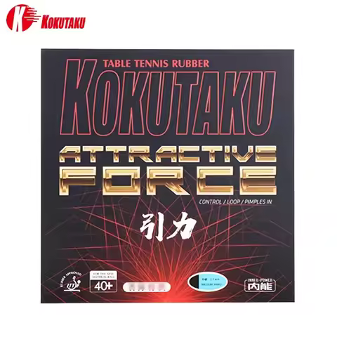 KOKUTAKU Attractive Force Table Tennis Rubber Sheet 2.1mm Medium Soft / Hard Spring Sponge Ping Pong
