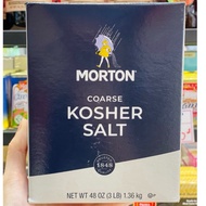 [American Product] Iodine-FREE Salt Morton Kosher Salt for Iodine-Free People 1.36kg