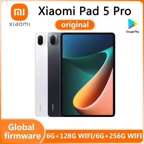 Xiaomi Pad 5 Pro WIFI (6G 128G/6G 256G) GSM Unlocked 11" (Snapdragon 870)(ArrowOS)(Black/White Globa