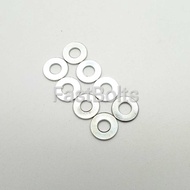 (100pcs) M4 Washer Plate Galvanized 4mm Bolt Lock 7