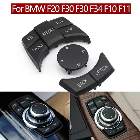 Interior Car CIC IDrive Multimedia Control Buttons For BMW 1 2 3 4 5 6 7 X3 X4 X5 X6 F20 F22 F30 F34