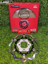 MUTARRU CNC 260MM GALPER BIG DISC 4HOLES WAVE / RAIDER / MIO / CLICK / BEAT / MIO I 125 UNIVERSAL