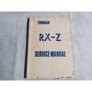 Original Yamaha RXZ Manual Service Book