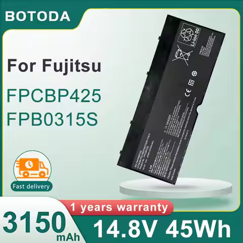 BOTODA FPCBP425 FPB0315S FMVNBP232 45Wh 3150mAh 14.4V laptop battery for Fujitsu LifebookT904 T935 T