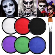 Veronni 30g Monochromatic Face Body Paint,Adult Body Paint Set,FX Clown Vampire Skeleton Role Play H