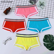 Carbin Koneer 4 túi quần quần soóc Boxer Nữ cạp thấp thoáng khí chống chói Comfort thể thao màu trơn