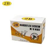 2B Metal Screw 500pcs 1000pcs 3/4" 8 Nibs for Hardiflex Gypsum Board Wood HS-34
