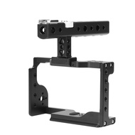 C17 Aluminium Alloy Cage Kit with Handle for Sony A6600/Alpha 6600/ILCE‑6600 Mirrorless Camera