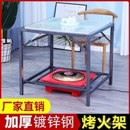 superior productsThermal Table Baking Fire Rack Simple Foldable Multifunctional Heating Table Square Learning Chess Tabl