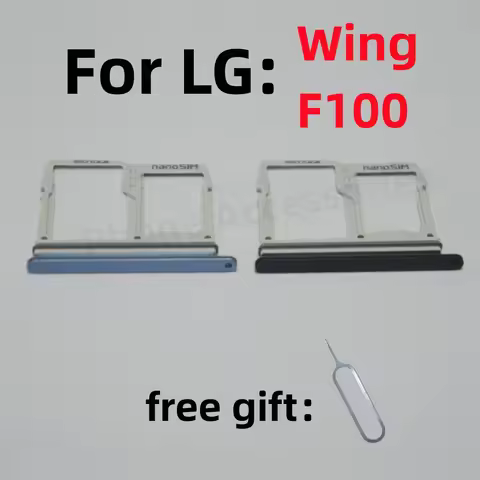 SIM Card SD Card Tray chip slot drawer card Holder For LG Wing F100 LM-F100TM/EM/w/N drawer chip SIM