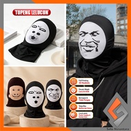 SN-C649 Cute Ugly Face Mask Unique Creative Abstract Face Expression Mask / Prank Cosplay Mask Joke 