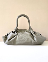 絕版中古包 Loewe灰色納帕雲朵包 側背包 單肩包 二手包 腋下包