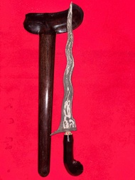 Keris Jaran Goyang Luk 7 Asli Tosan Aji Koleksi Antik Unik