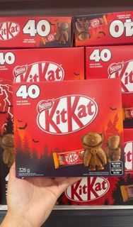 【加拿大空運直送】Nestle KitKat Halloween Scary Friends 雀巢萬聖節恐造型巧克力 40 pack / 328 g
