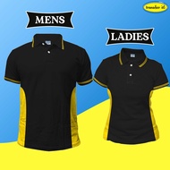 Polo Combination CS#2B Mens/ Ladies PLAIN Uniform Honeycomb Collar OFFER Embroidery