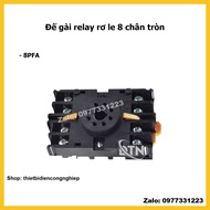 8pfa relay relay relay Base (Round Pin)