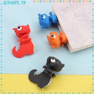 NENTEY  Dinosaur Bookmarks, Stereo PVC Wacky Book Markers, Cute Funny Stationery Student Stationery