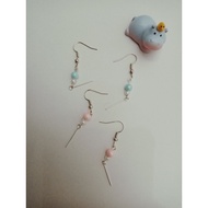 CE01/02 Pure handmade color pearl earrings