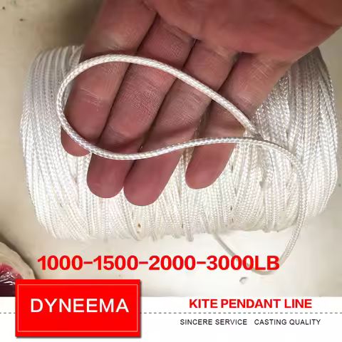 Kite Line High Strength 1000lb-5000lb PE String Rope for Large Soft Inflatable Kites
