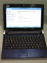 零件機拆賣  Acer Aspire One KAV60 筆記型電腦 NO.232