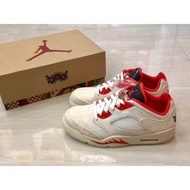 Special Offer Air Jordan 5 Low CNY New Year White Red Grey Tar Basketball Shoes Men Women DD2240 100