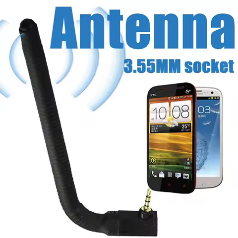 6dBi 3.5mm Jack Cell Phone Signal Booster Antenna Amplifier
