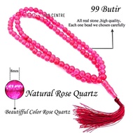 Beautiful Rose Quartz Prayer Beads 99 Beads Original