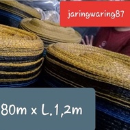 Jaring Waring 80 Meter,Waring pagar tanaman,Jaring kandang ayam,Waring Kandang