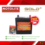 NS40 REVERSE MOTOLITE GOLD Battery (AB0117)