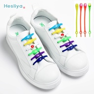 Sneakers Laces No Tie Lazy Shoe Laces Silicone Shoelace Shoes Accessories Round Waterproof Elastic Shoelaces No Laces