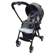 Capella Coni Mini Stroller (Weight 6.6 Kgs) - Black (1 Year Local Warranty)