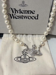 Vivienne Westwood 珍珠土星項鍊 鎖骨鏈 現貨 情人節禮物