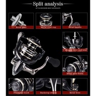 ✔️READY STOCK✔️AC2000-7000 Fishing Reel Spinning Reel